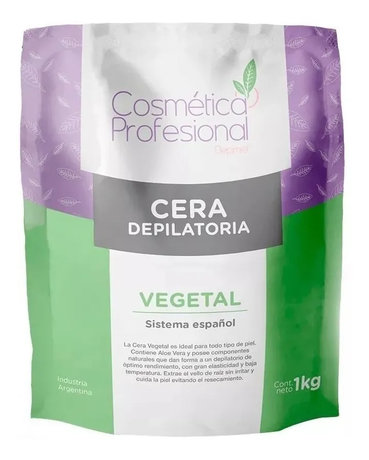 COSMETICA PROFESIONAL CERA VEGETAL X 1 KG.